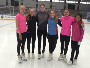 Liv Nora, Maria, Marie, Ingeborg, Marianne og Isabell