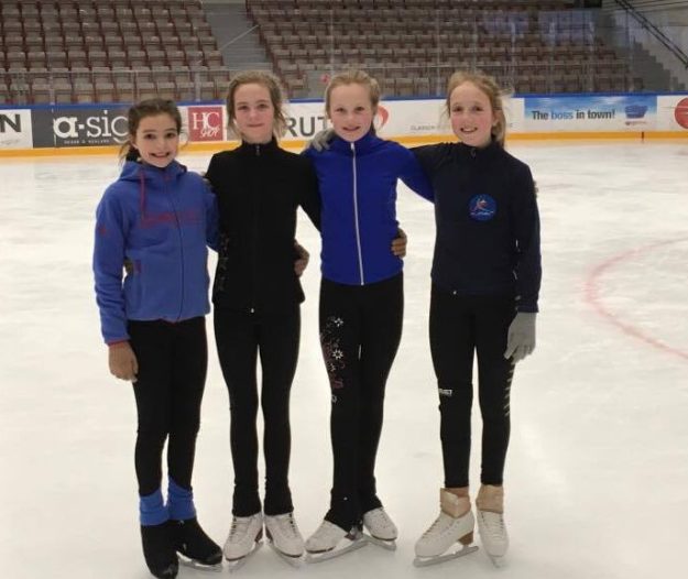 Mia, Tonja, Christina og Ingrid